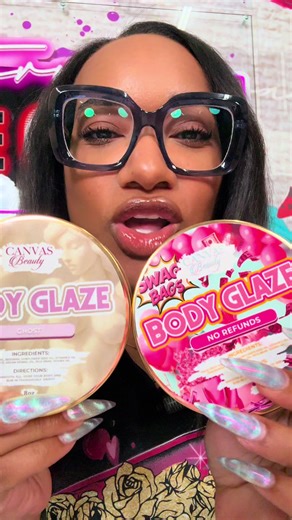 What team are you? NO REFUNDS or Ghost???? #canvasbeautybrand #bodyglaze