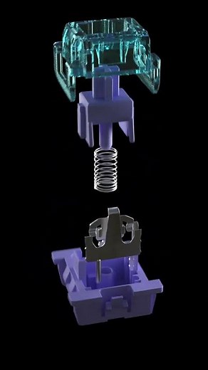 Inside the Keyboard Switch: Exploded 3D Animation Reveal!