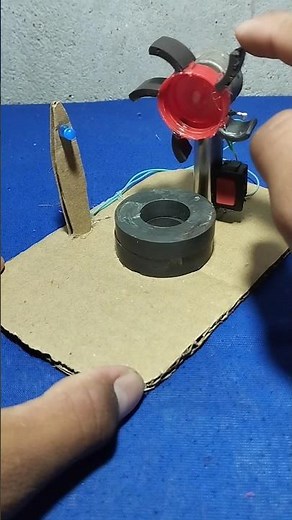 How to make 💡free energy generator with DC motor magnet #freeenergy #motor #shots