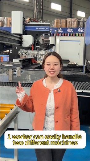 Production line advantage: One operator for the entire line. #bending #machine #factory #cncsoftware