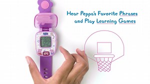 1.2K views | It’s time to learn with Peppa Pig  Our Peppa Pig Learning Watch is a great wearable gadget for children! Not only will this watch show you the time, there is an alarm, timer, stopwatch and games. RRP $24.94. #PeppaPig #VTechANZ @officialpeppapiganz | VTech Toys ANZ | Facebook