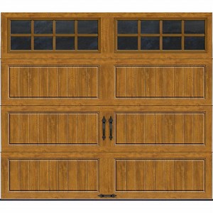 Reviews for Clopay Gallery Steel Long Panel 8 ft x 7 ft Insulated 6.5 R-Value Wood Look Medium Garage Door with SQ24 Windows | Pg 1 - The Home Depot