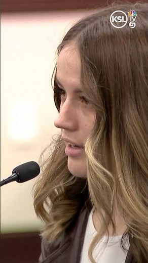 Shari Franke, daughter of Ruby Franke, speaks to Utah lawmakers about the dangers of family vlogs