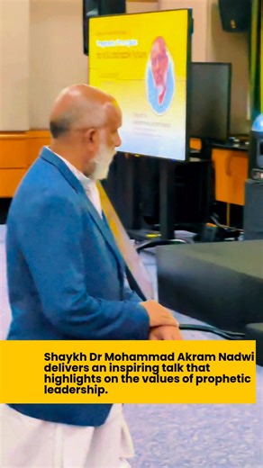 We had the honour of welcoming Shaykh Dr Mohammad Akram Nadwi for an insightful lecture titled "Leadership Anchored in Legacy: Prophetic Principles for a Sustainable Future." During the session, he shared thought-provoking reflections on the leadership qualities exemplified by Prophet Muhammad ﷺ, and how these timeless values can be applied by today's leaders in navigating modern challenges. Interested to learn more? Stay tuned for our next post! #MaybankIslamic #ValuesBasedBanking #HumanisingFi