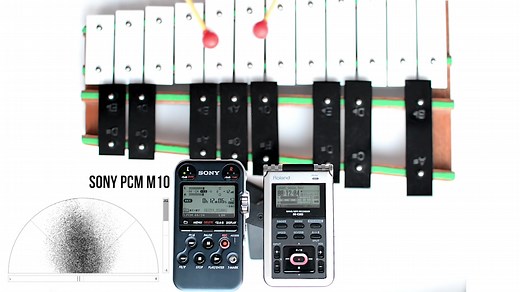 录音笔测试：Sony PCM M10 VS Roland R05