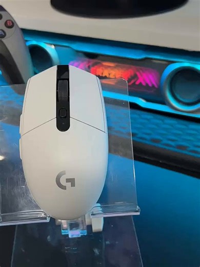 罗技（G）G304 G304X升级版 无线游戏鼠标 轻量化 中小手轻质便携自定义网吧罗技g304 多按键 长续航 G304 白色