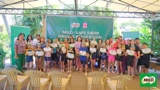 MILO SAFE Swim champions water safety by making basic swimming and first aid accessible to kids. 🏊‍♂️💚Take a look back at how our champs began their journey to building water confidence during the MILO SAFE Swim in Davao! 👉 Join the MILO® Champ Club to learn more! #MILOSafeSwim #MILOEveryday #MyMILOStory | MILO® Philippines