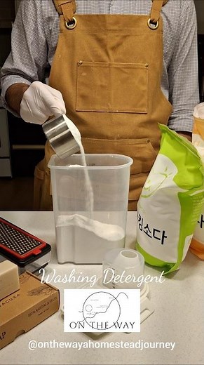 Washing Detergent | Only 3 Ingredients!