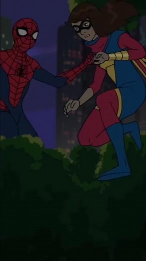Ms. Marvel tells Spider-Man to take it all off