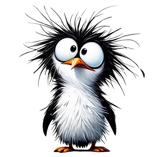 28 Quirky Penguin Clipart PNG, Funny Winter Birds Arctic, Whimsical Watercolor Penguin PNG, Winter Birds Sublimation Antarctica Wildlife - Etsy UK