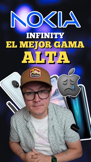 Cristian Santiago | Pixel Ec on Instagram: "El Nokia Infinity le mete presión a Apple y Samsung, batería 10.000 mAh que dura hasta una semana, inteligencia artificial ,es indestructible, y además cuesta la mitad que un iPhone o un Galaxy"