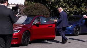 'Everything Is Computer' | Donald Trump In New Tesla