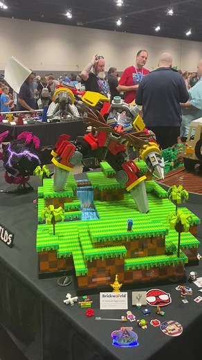 Sonic LEGO! #sonic #lego #legosonic #brickworldchicago #legotiktok | Lego Sonic