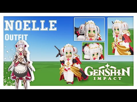 Roblox Noelle Outfit: Genshin Impact Cosplay