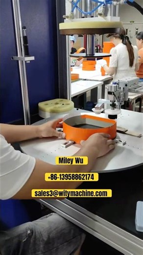 D-shaped Gift Box Edge Label Infolding Machine