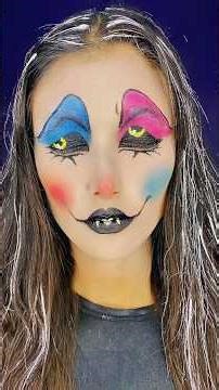 Sad clown makeup tutorial