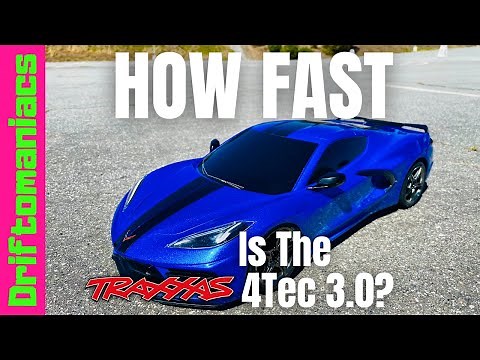 How Fast Is The Traxxas 4-Tec 3.0 Corvette Stingray?