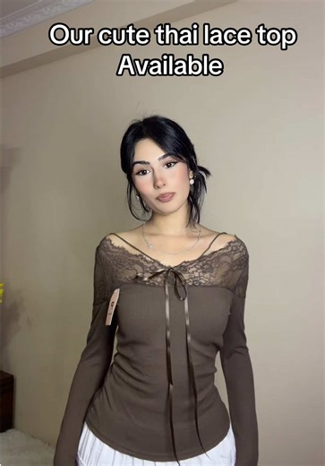Cute Thai Lace Top Available in Multiple Colors