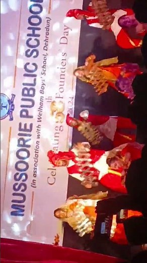 Mussoorie Public School annual day Punjabi dance