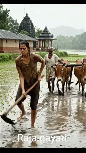 🌧️ Continuous Monsoon Farming | Real Indian Village Life 🌾