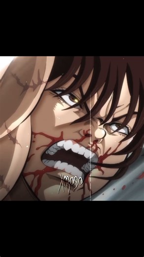 Baki Hanma vs Biscuit Oliva 🥶🔥 #baki #shorts