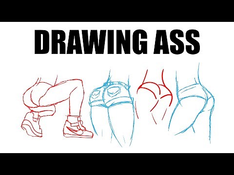 How to Draw Anime Butts / Adobe Illustrator
