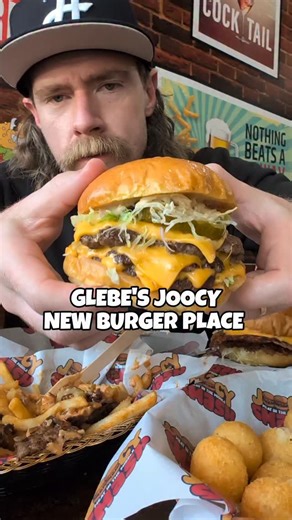 It's been an eternity since Glebe had a solid burger option and the @joocysmash_burgers team might just be prime to change that train of thought! I went with the triple and their thinly shaved lettuce is a real treat where it keeps crunchy without being a hazard whilst eating - the option of three sauces across the menu keeps it nice and simple too! Completely halal and mincing their own beef and chicken for the smash options, good loaded fries and sides and open TIL LATE 7days currently! COLLAB