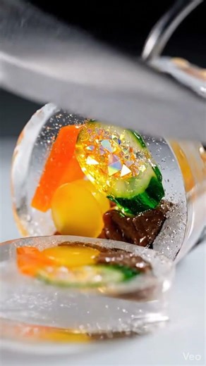 What Happens When AI Makes Glass Kimbap? 🤖🍙 K-Pop Demon Hunters Inspired ASMR Cutting