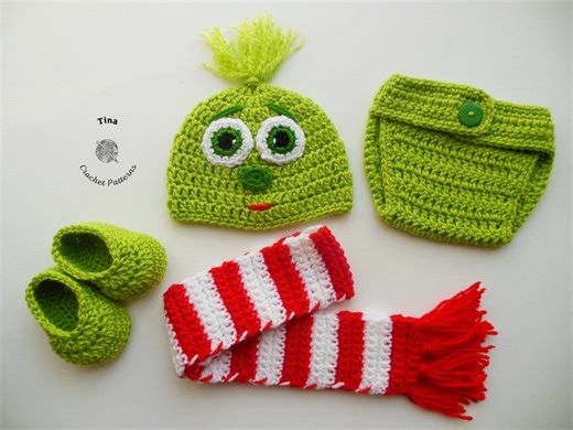 CROCHET PATTERN Thief Baby Halloween Christmas Costume English PDF | Sizes 0–12 Months - Etsy