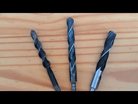Drill bits for wood, metal, and mortar. Learn how to differentiate them easily.👀