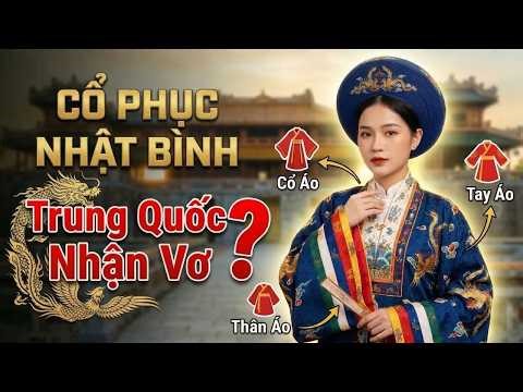 Cổ Phục VN: Áo Nhật Bình Bị Đạo Nhái Trắng Trợn?