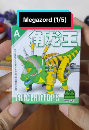 Super Sentai Megazord Toys Unboxing - A-Triceratops (1/5)