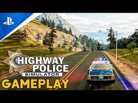 HIGHWAY POLICE SIMULATOR New Gameplay Demo 14 Minutes 4K