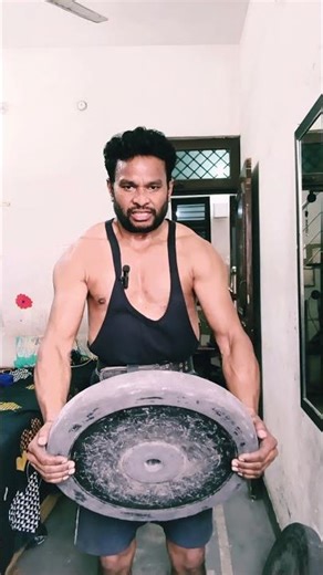 Plate Front Raises for Front Delts | Best Shoulder Exercise for Upper Body Strength #fitness