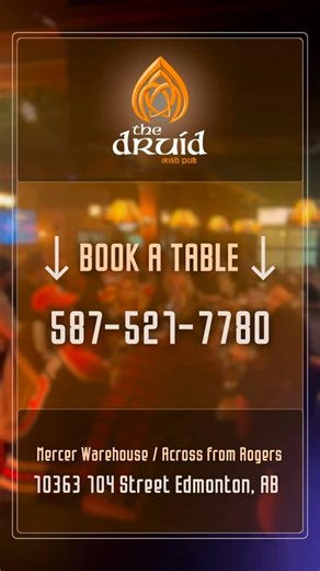 The Druid Irish Pub on Instagram: "From dust… to Druid 🍀 What started as bare walls, tools, and long days has officially become the cozy Irish pub we are so proud to call home. Watching this space transform from Alfred’s and Home & Away into The Druid has been nothing short of magic — and now it’s finally time to open the doors and celebrate with you. ✨ GRAND OPENING PARTY ✨ 📅 Friday, February 6th ⏰ Party starts at 7PM 📍 The Druid Irish Pub — just off 104th Street, across from Rogers Place Co