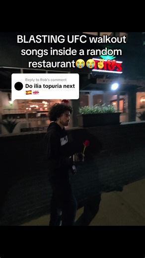 Epic UFC Walkout Songs in Restaurant Prank