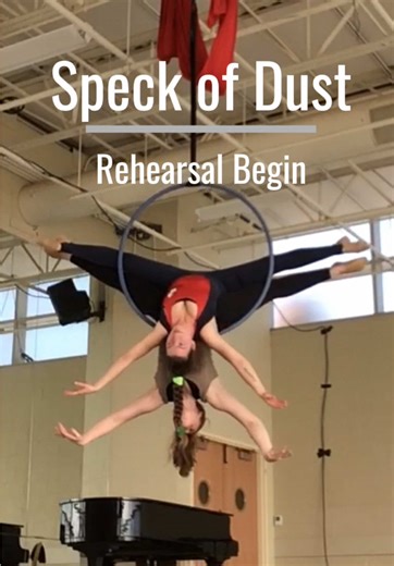 Newsam Aerial Dance has begun work on the duet Speck of Dust, a delicate and powerful exploration of movement in suspension. Choreographed by Graciela Newsam with music by Zoltan Lantos, the piece brings together dancers Mystiria Mantese and Megan Habeberger in an intimate aerial dialogue—where small gestures carry vast weight, and motion drifts between gravity and grace. The studio is alive with curiosity, risk, and quiet moments of discovery as this work takes shape. More soon as Speck of Dust