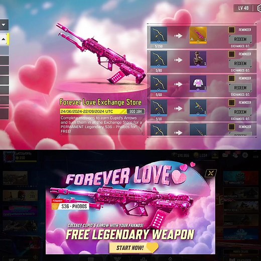 Get a Free Legendary S36-Phobos in CodM Garena