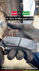 8.9K views · 61 reactions | Is the brake pad terribly bad or good enough to be managed? What do you think? #Oluwaisinvolved #PamtechAutoland #cartips #brake #brakepads | Pamtech Group | Facebook