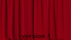 Realistic Red Curtains Opening - Series of 2 Videos