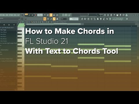 How to Make Chords in Fl Studio With The New Text to Chords Tool!