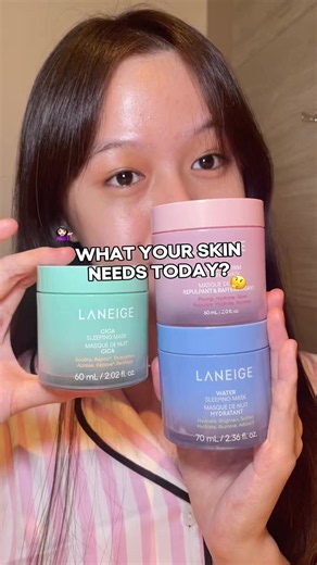 Laneige Sleeping Masks: Choose Hydration, Brightening, or Bouncy Skin
