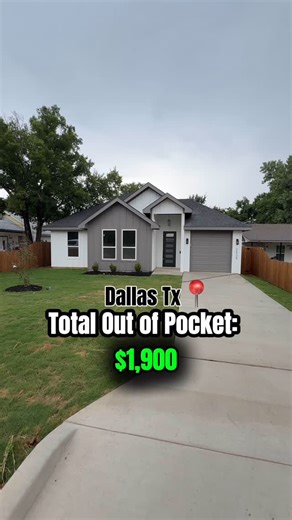 Tyler Hogan, MBA on Instagram: "Brand new home 4 Bed • 2 Bath • 1,578 Square Feet • $292,599 Located in Dallas Texas Total out of pocket is based on a specific loan program for this home • • • #dallashomesforsale #dallashomes #dfwhomesforsale #dallasrealestate #dfwhomes"