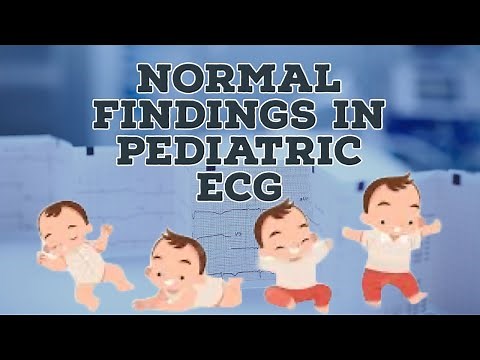 Normal findings in Pediatrics ECG | How to read ECG in children
