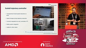 More than just an actuator -- Better ROS support for a manipulator