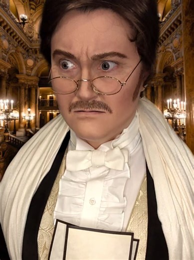 The Opera Ghost welcomes you to HIS opera house... 💀🎭 Monsieur Andrè and Phantom of the Opera cosplay by @phantomonabudget #phantomoftheopera #theatre #musicaltheatre #phantom #fyp