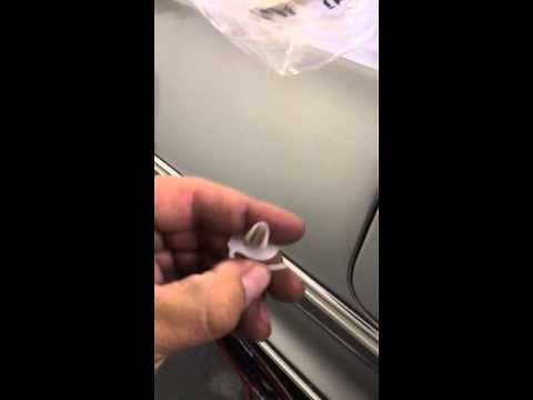 How to install 1964 impala side trims with new clips