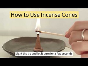 How to Burn Incense Cones for Calm & Clarity | IncenseSticks