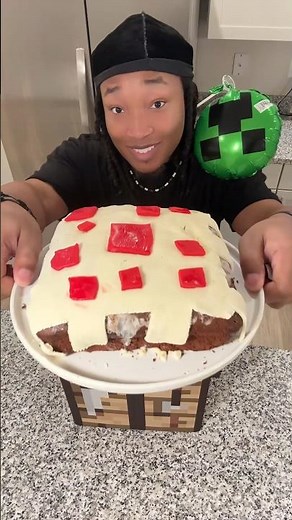 Crafting Sweetness Block by Block with a Delicious Minecraft Cake Creation!