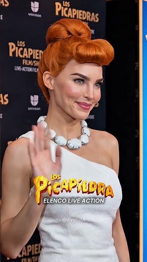 Elenco de Los Picapiedra en la vida real😳 #latinoamerica #mexico #angelaaguilar #nodal #liveaction